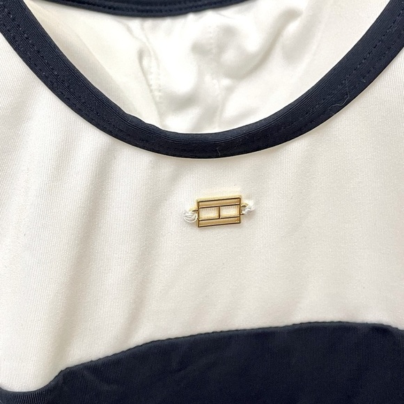 Tommy Hilfiger Swimsuit Bathing Suit Nautical Bow Size 10 NWT - Picture 3 of 15